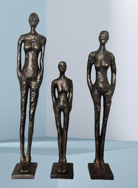 个性家居摆件北欧厅现代抽轻奢桌NA75面电柜玄关摆品客象雕塑装视