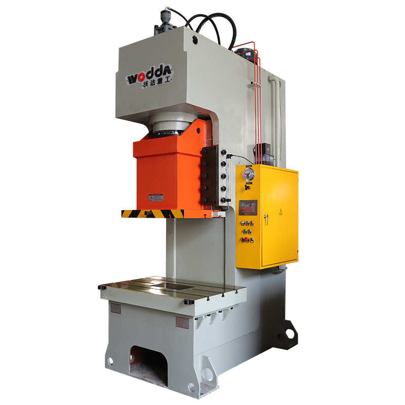 沃达63吨80吨液压冲床C型冲裁压力机100T125吨160吨200吨油压冲床