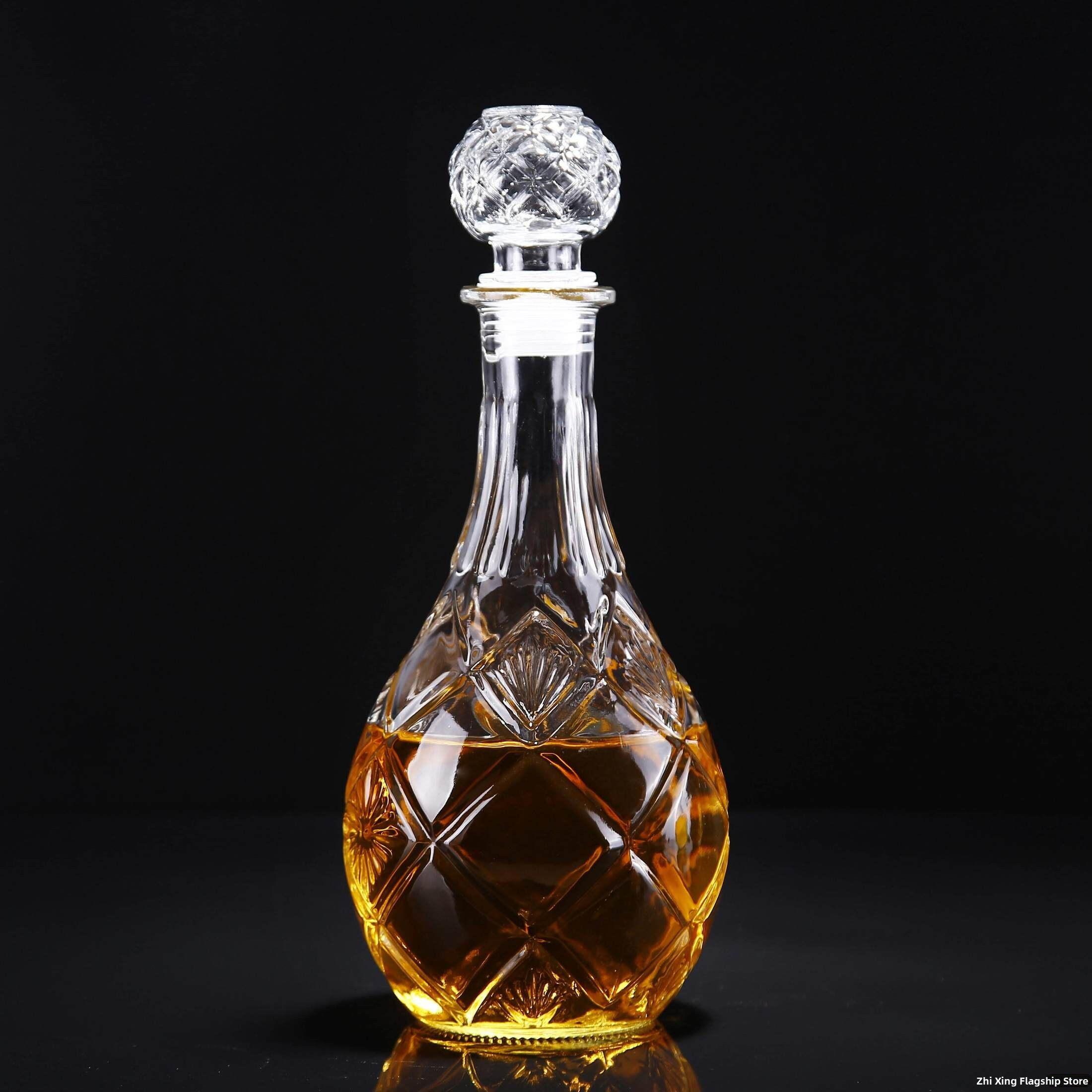 高档密封白酒瓶空瓶家用分酒器酒具泡酒瓶储存密封酒壶醒酒器洋酒