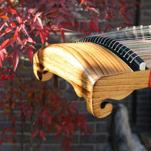 弹拨乐器 实木21弦 挖筝130cm全桐木专业演奏考级10级古筝 便携式