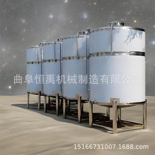 供应不锈钢提取储罐食品级不锈钢加热罐不锈钢立式储罐定制