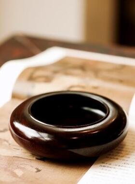 小叶紫檀 | 聚宝盆 摆件雕刻客厅家居桌面装饰木质工艺品送礼