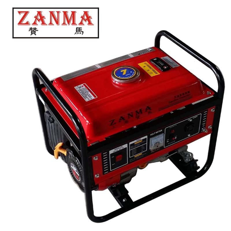 赞马1kW汽发电机组20V油用家野2营936迷你小型应急高品质便携