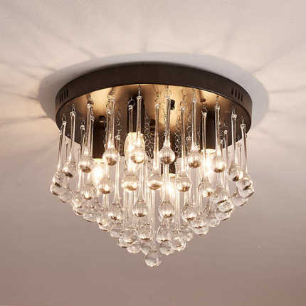 走廊灯现代吸顶灯阳台led门厅水晶灯家用灯入户简约过道北欧玄关