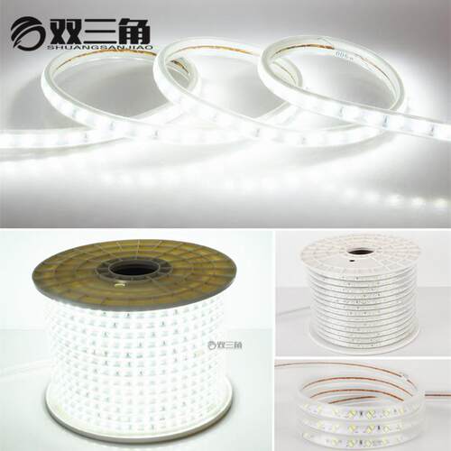 中性光3030防水2835高压220柔性软led灯带户外灯条高亮度