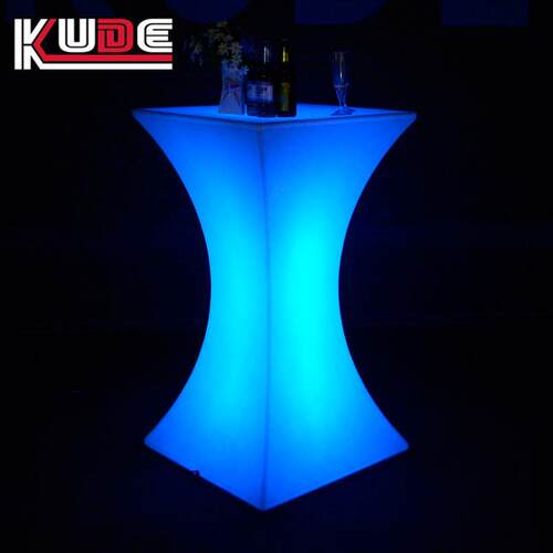 工厂直供创意LED方形鸡尾酒桌酒吧清吧KTV发光吧台桌椅跨境