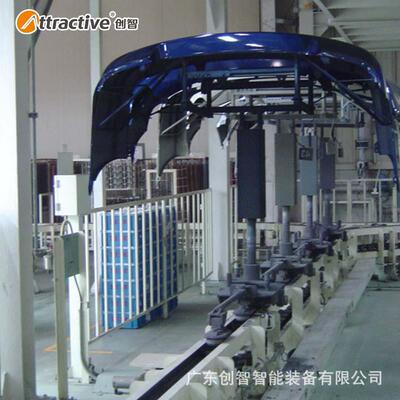 漆喷涂流水全自动喷备设喷塑喷粉柜设涂备装设备生产线厂家