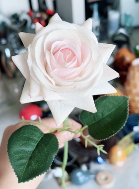 粉色玫瑰仿真花