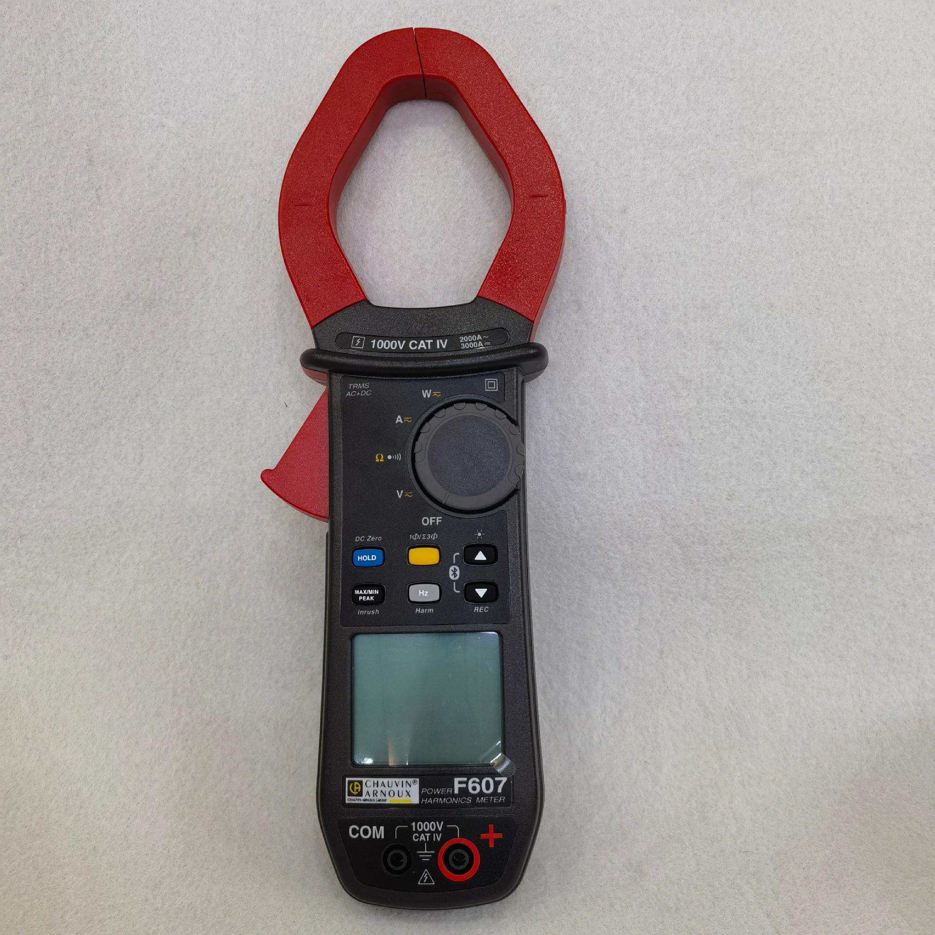 法国CA F607多功能万用钳表数字钳形表hauvin Arnoux F607
