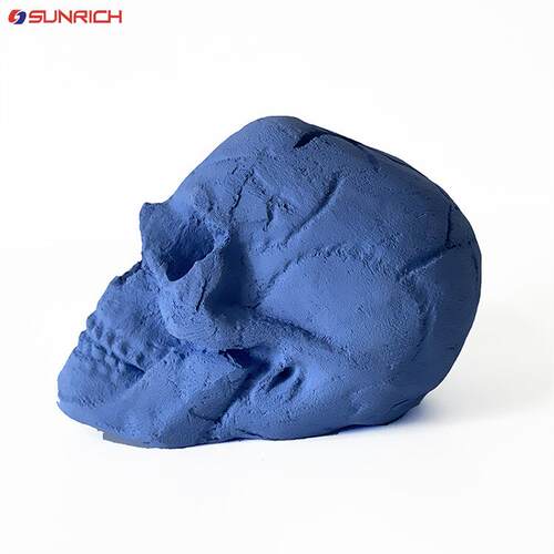 Fire pit skull万圣节摆件节日派对装饰品烤炉火炕热销陶瓷骷髅头