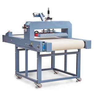 自动传送带压烫机烫标机自动烫水线压烫机 烫标机40x60cm