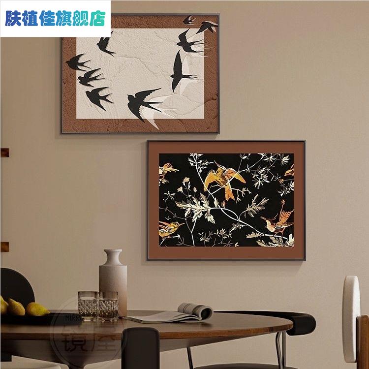 中古电表箱装饰画高级感配电箱遮挡挂画餐厅电闸箱壁画弱电箱盖板