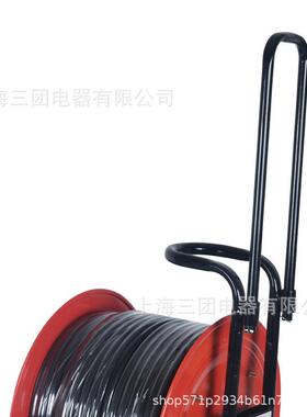 移动电缆盘3*6㎡+1*4㎡32A拖线盘收线器50米工程手提电缆盘380V