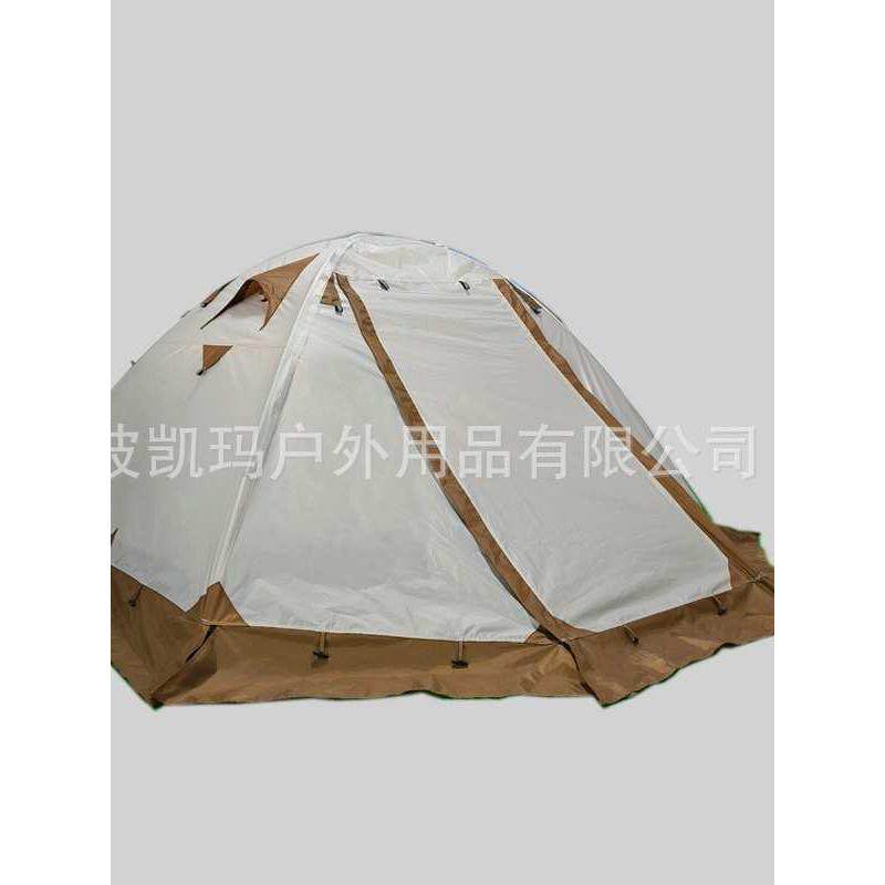 凯玛专业登山徒步户外2-3-4人双人加厚防暴雨过夜轻量化铝杆帐篷