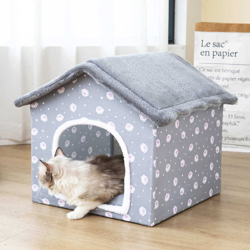猫窝冬季保暖猫咪安全屋别墅小型犬狗窝四季通用可拆洗房子型狗屋,宠物/宠物食品及用品,猫窝/屋/帐篷/沙发,淘宝优惠券,粉丝福利购,淘宝优惠卷