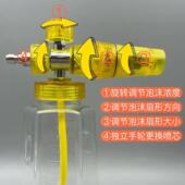 厂家直销彩色透明电洗镀泡沫壶洗车泡沫大壶嘴喷高压949车机A泡沫