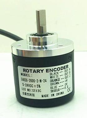 E40S6-2000-3-N-24 电压：12-24V ABZ三相ROATRY ENCODER 编码器