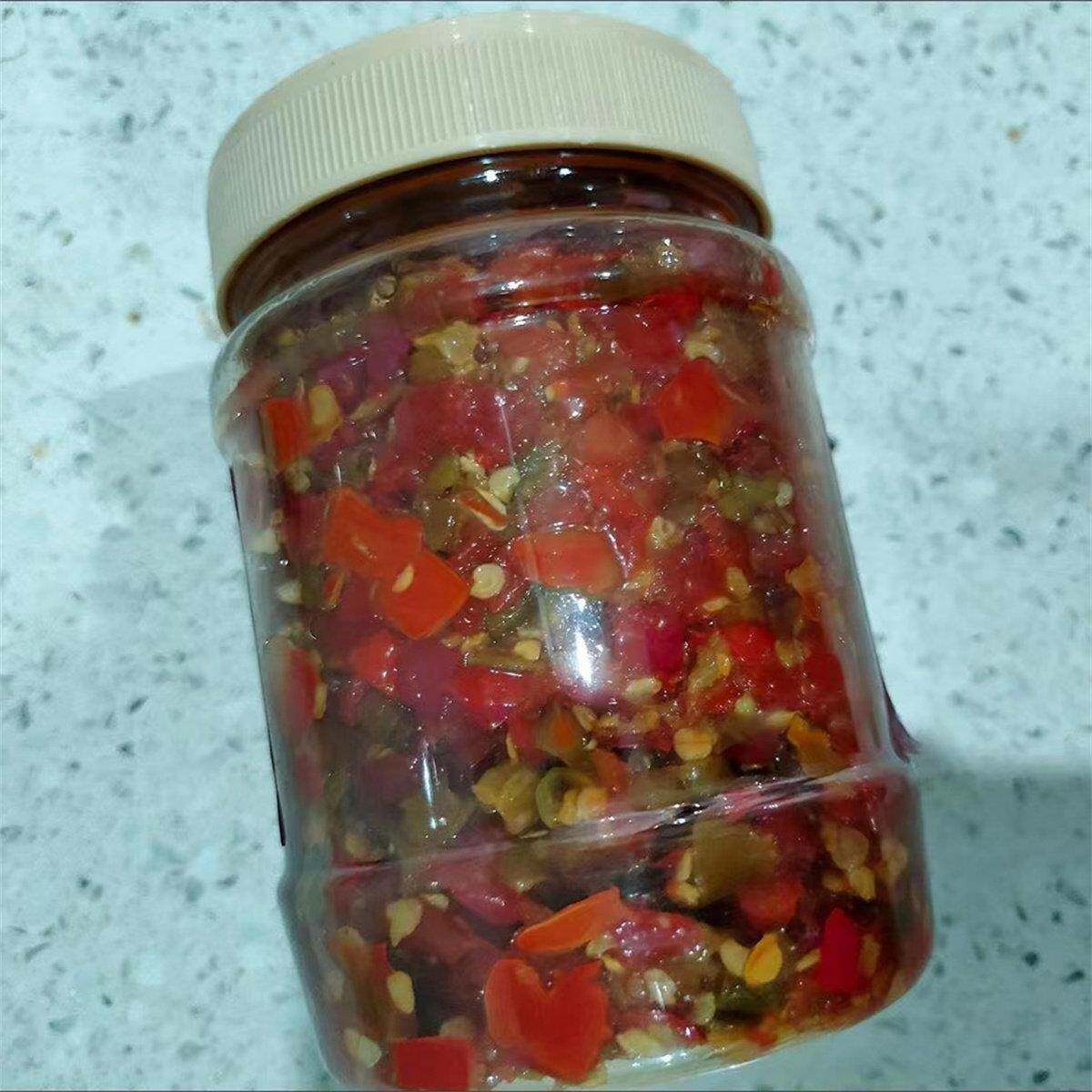 辣得爽江西农家自制特产剁椒超特辣蒜蓉青红剁椒酱下饭菜蒜香辣椒