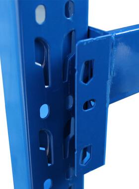 货架地立柱杆QKO仓库厂家直销货架仓储立中柱落式配件零件服型装