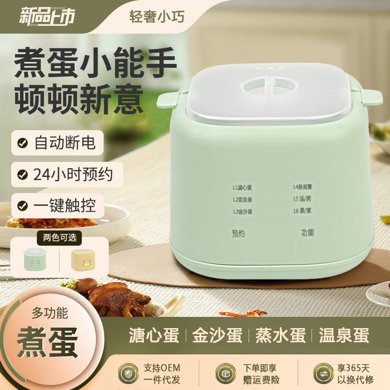 新款直销煮蛋器家用小型多功能自动断电蒸蛋器迷你煮蛋器早餐定时