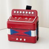 新款 儿童手风琴玩小具音乐启蒙宝宝女孩生日礼物早教智男锻益炼手