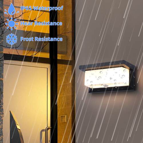 户外人体感应壁灯长条壁灯楼道走道走廊卫生间小夜灯wall lamp