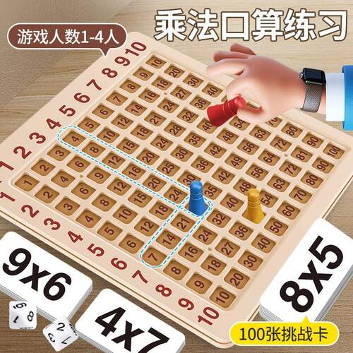 Multiplication Table 9x9 Educational Toy for Second Grade El