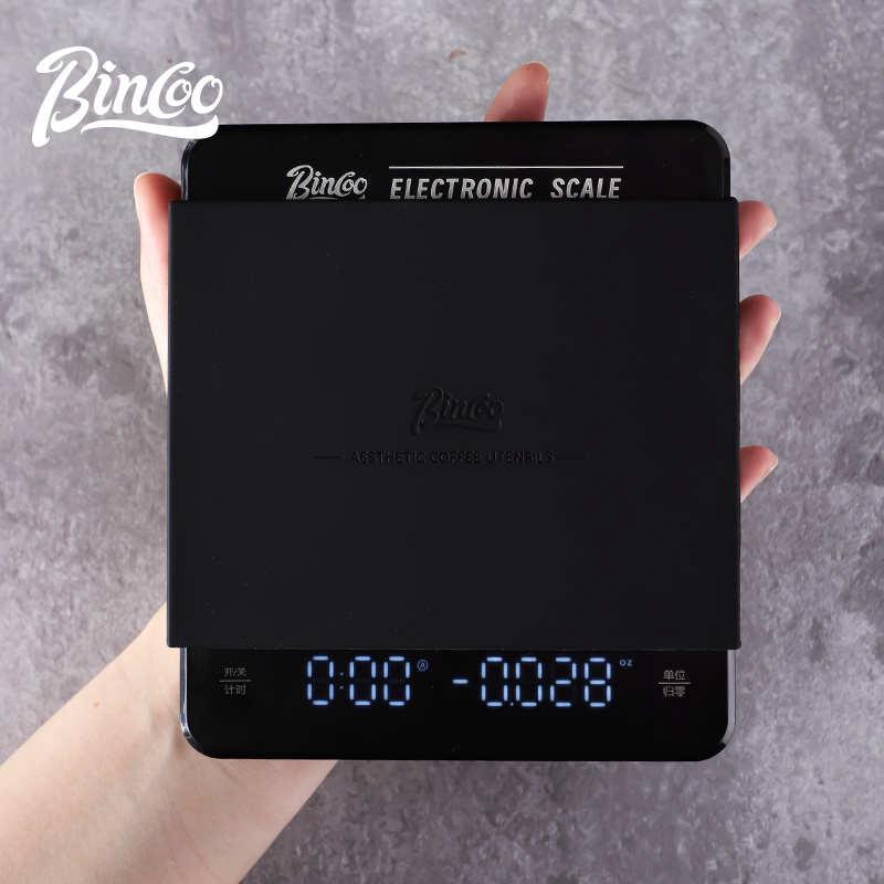 Bincoo咖啡电子秤mini小型专业手冲迷你意式专用家用智能计时充电