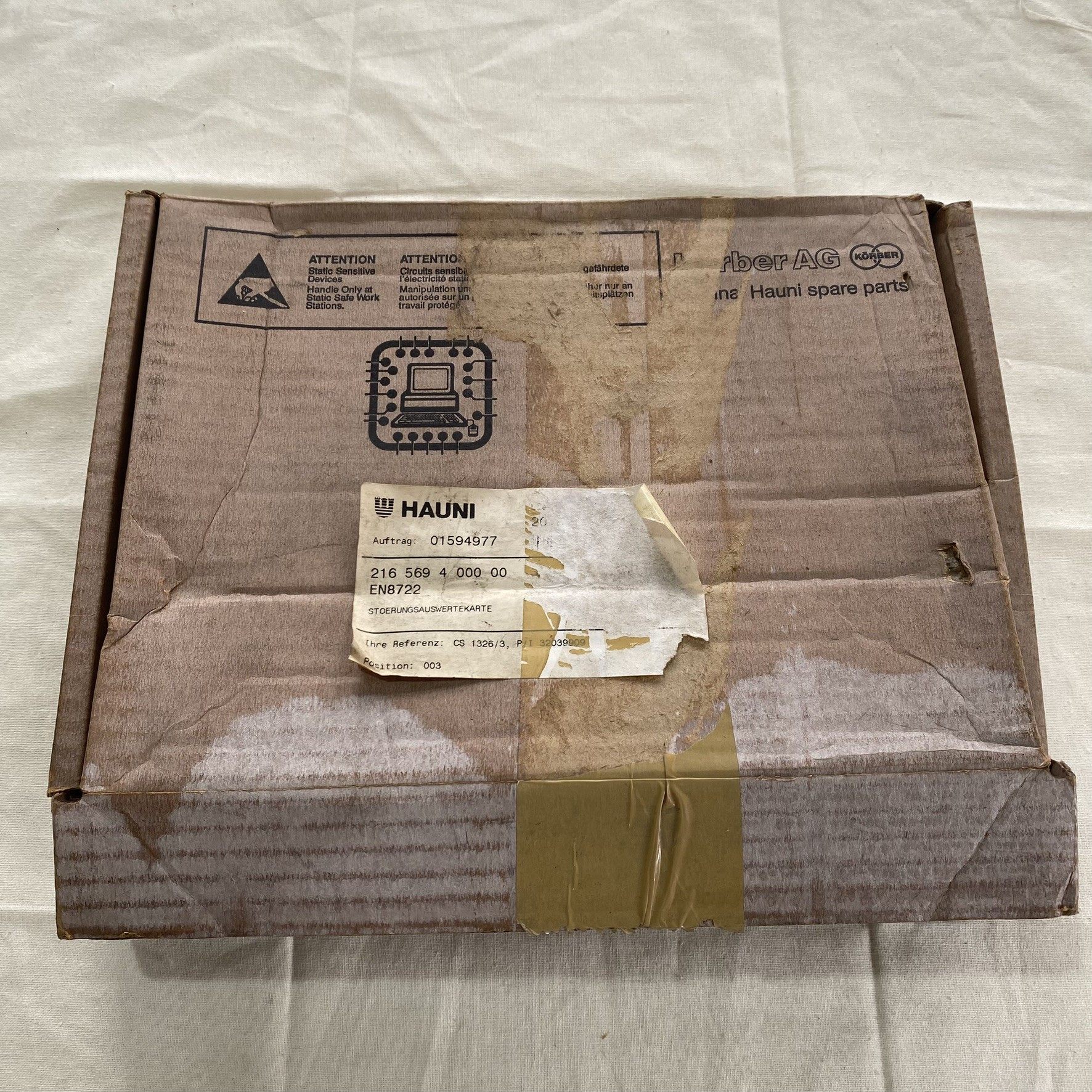 德国HAUNI原装工业控制板，型号216 569 4 EN8