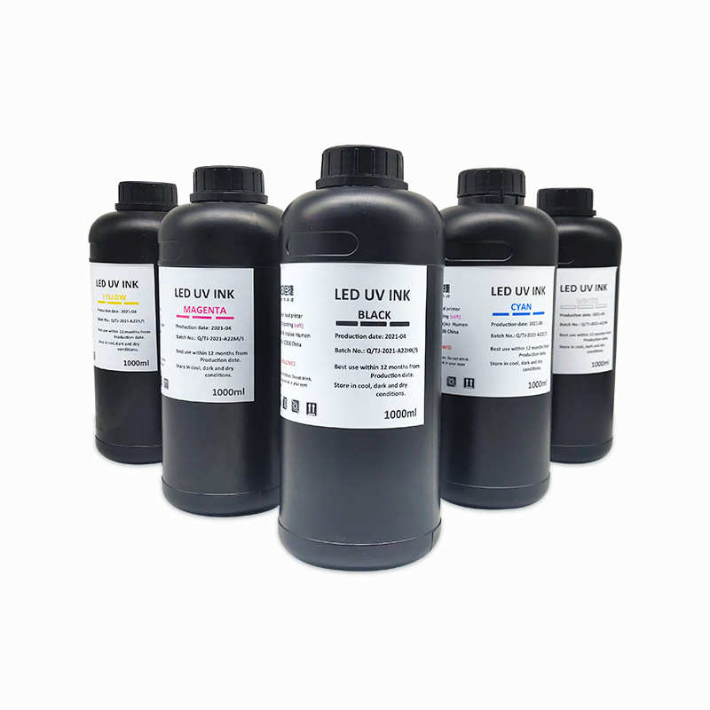 UV墨水爱普DX5 XP600喷头TX800UV平板打印机柔硬性LED uv墨水