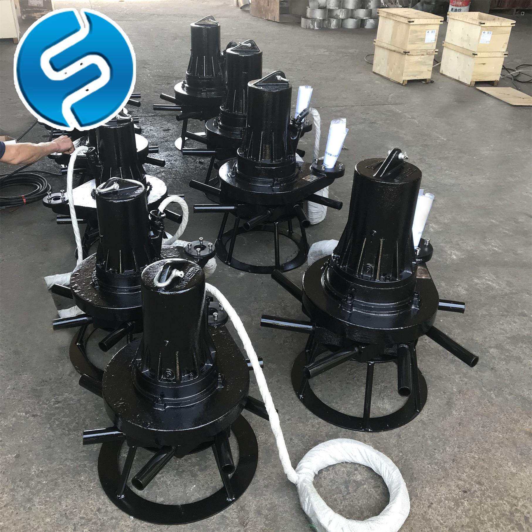 单相电潜水曝气机QXB潜水曝气器QXB1.5潜水曝气机220v
