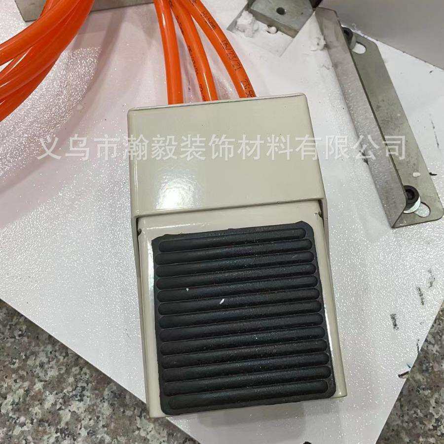 气动圆角机切板圆角倒圆机 气动木板裁切机简易圆角机背板加工机