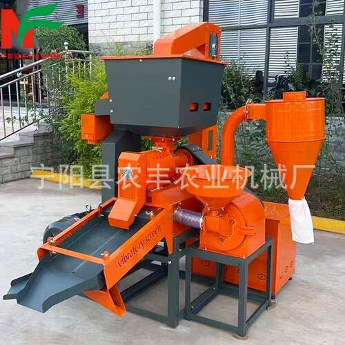 GDP新款80型机商用碾米去石除杂组粉碎合稻除沙剥壳谷细糠粮食粉