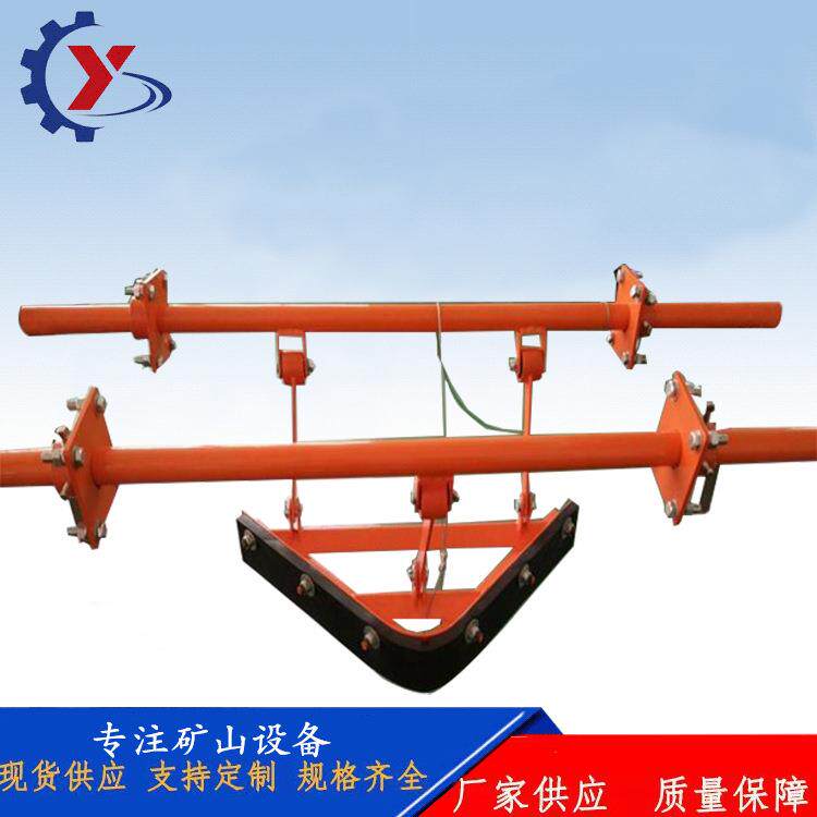 H型清扫器P型清扫器厂家 煤矿用V型聚氨酯空段清扫器输送刮板