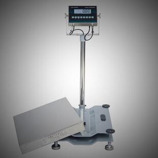 350kg防爆型落地电子秤600X800MM带RS232串口本安型电子台称