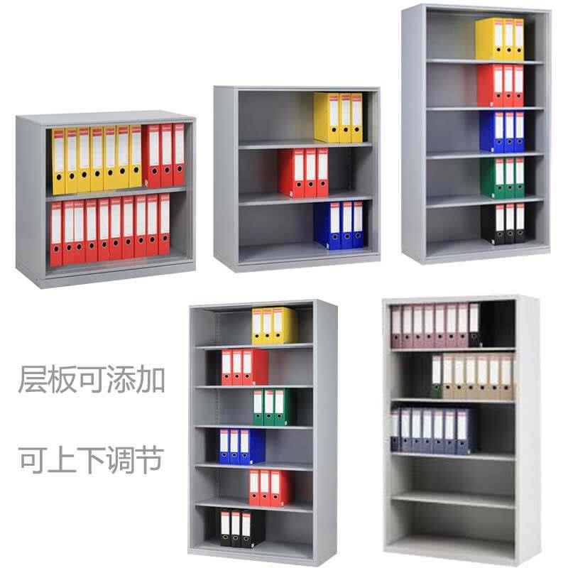上海包邮无门铁皮柜碟片资料展示柜办公档案资料储物柜文件柜矮柜