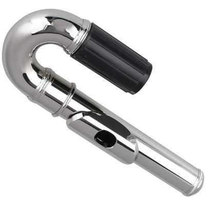 长笛弯管笛头 镀镍 长笛弯咀弯笛头 长笛金属笛头U型管乐器配件