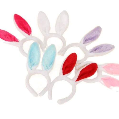 Plush Rabbit Ear Hair Hoop Bunny Ears Headband Theme Party S
