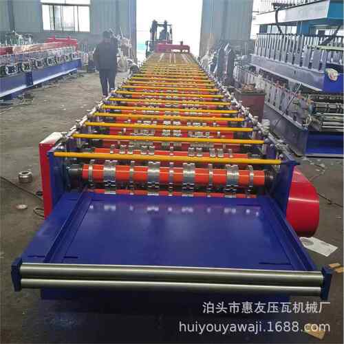 800型仿树脂压瓦机仿树脂瓦设备仿古琉璃瓦压瓦机
