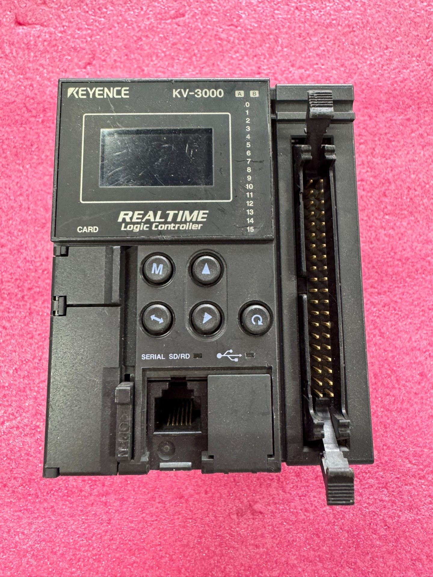 #基恩士，KV-3000，二手原装拆机基恩士PLC+功能包好