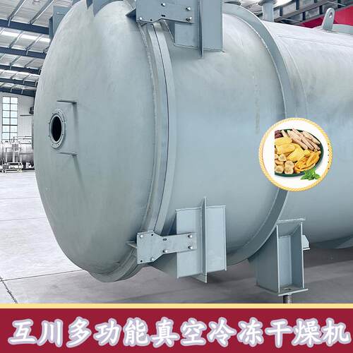 240平方洋葱冻干机虾仁真空冻干设备蟹肉真空冷冻干燥机