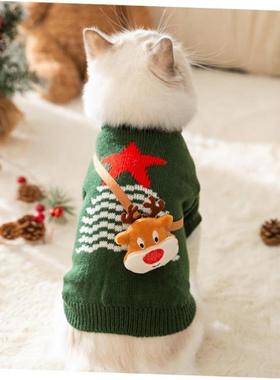 Ct Christms Sweter Dog Hlloween Pet Clothing万圣节狗衣服