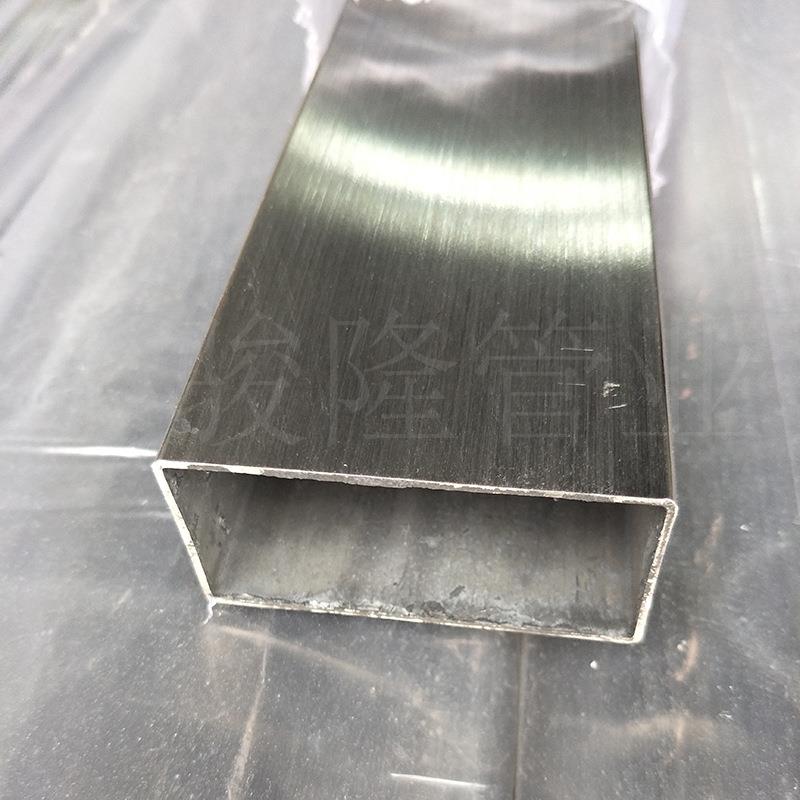 不锈钢扁管规格表 304矩管扶手面图片50*150*1.0mm 不锈钢报价