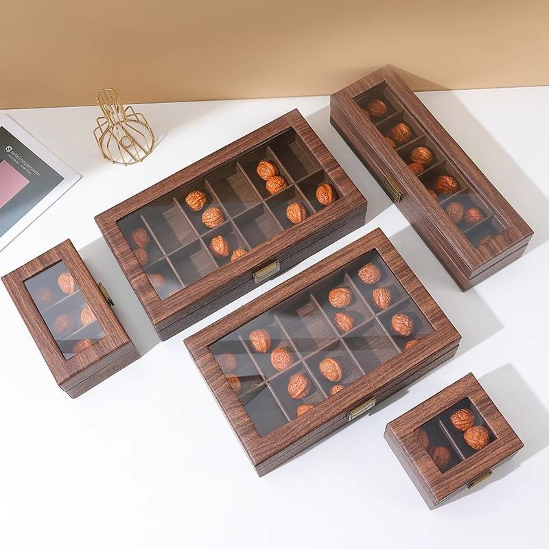 狮子头防尘文玩核桃收纳首饰盒