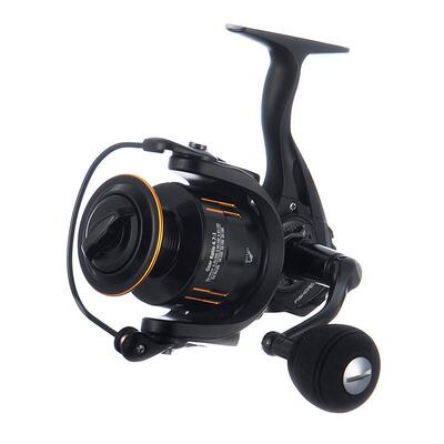 BK渔轮金属纺车海竿线轮路亚矶钓鱼轮旋入式摇臂碳纤维刹车耐磨