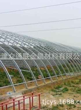 天826津热轧Q25 B N25 圆4分6分管热镀锌供水温室大棚膜钢D管