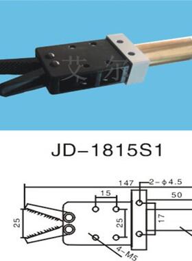 厂家直销 注塑机机械手配件 有信机械手夹具1815S1气动水口夹圆缸