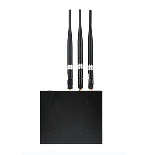 LORA农场矿区工业基站8通道全双功3Km大功率4G室内网关