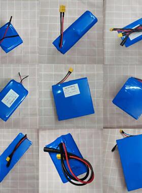 48V52V机器人平衡滑板车动力锂电池组13s14s21700/18650尺寸定制