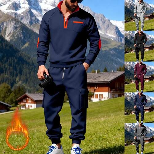 Pants Hoodie Trendy Casual Fitted Autumn Winter Outdoor